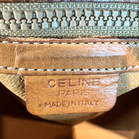 CELINE PARIS MACADAM BOSTON BARREL BAG - Picture 10 of 17